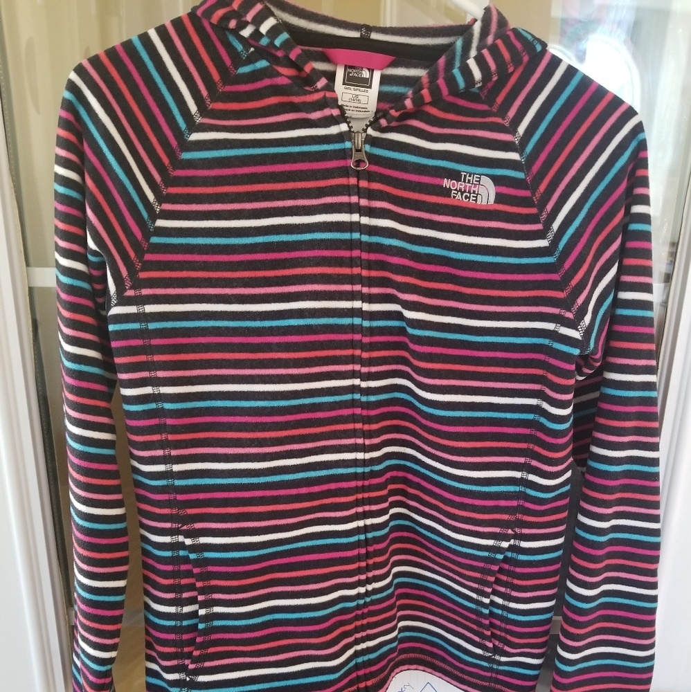 Girls North Face light weight fleece